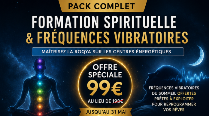 PACK SPÉCIAL FORMATION SPIRITUELLE + FVC DU SOMMEIL OFFERTES