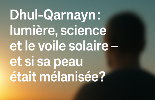 Dhul‑Qarnayn : lumière, science et le voile solaire — et si sa peau était mélanisée ?