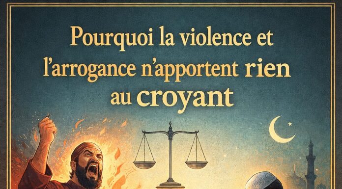 POURQUOI L’ARROGANCE ET LA VIOLENCE N’APPORTENT RIEN AU CROYANT ?